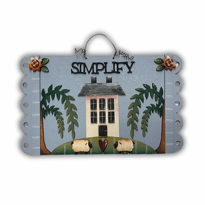 Banner Simplify primitive Out of the Wood