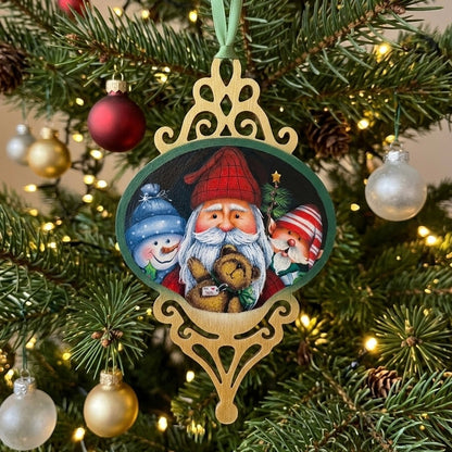SAGOMA  -pattern - “Christmas Friends ” by Maxine Thomas Out of the Wood