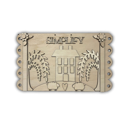 Banner Simplify primitive Out of the Wood