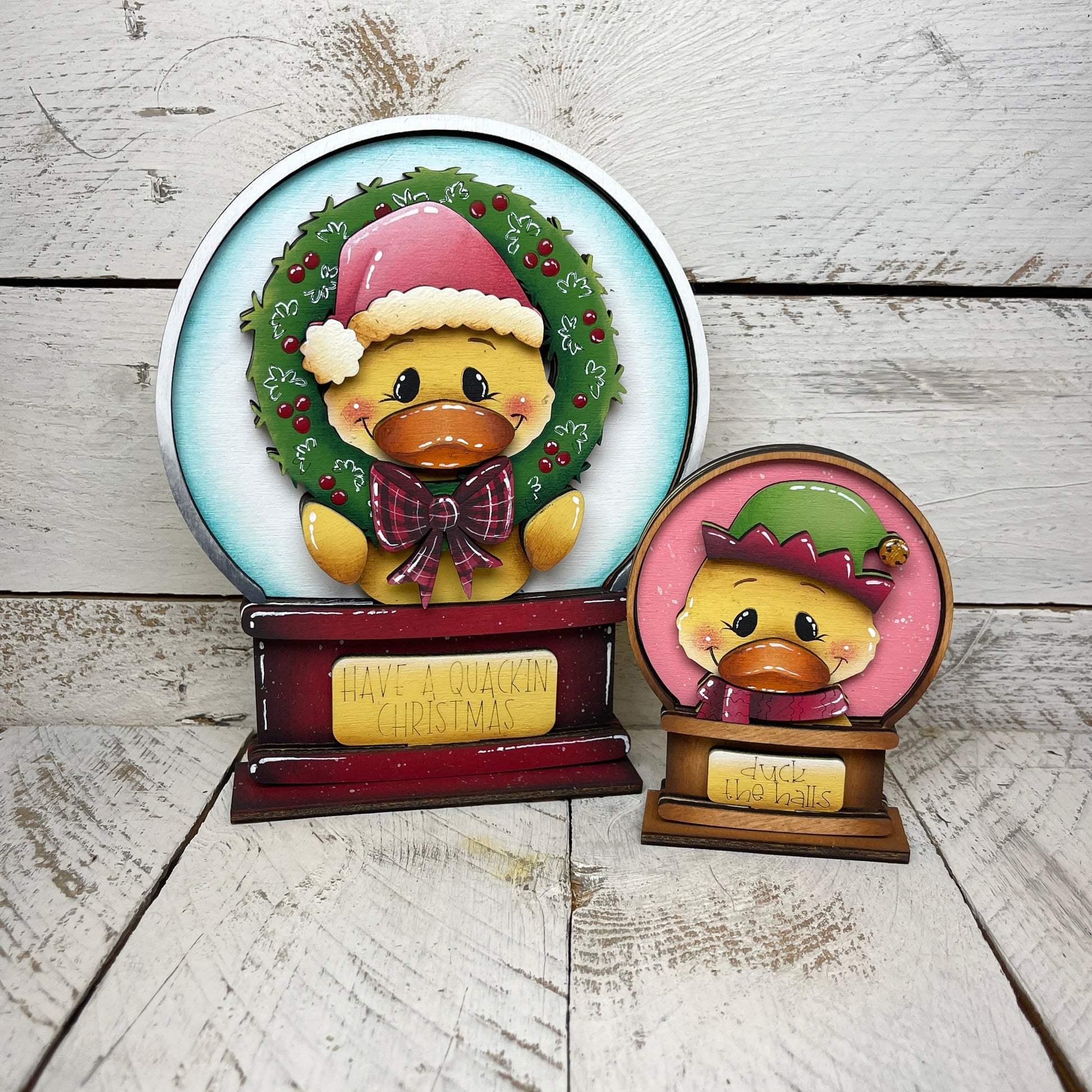 Sagoma papere Natale per Snow globe intercambiab Out of the Wood