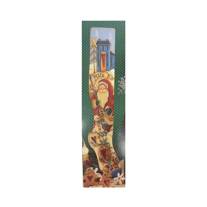 Peace and Joy sock stretcher Out of the Wood