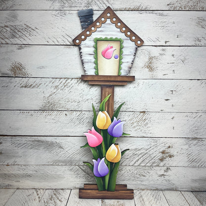 Tulipani per casetta uccellini intercambiabile Out of the Wood