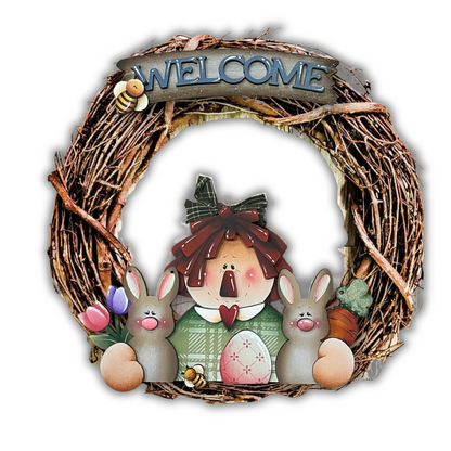 Fuoriporta welcome bunnies Out of the Wood