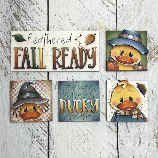 Set papere  autunno inserti quadrati piccoli 6x6 Out of the Wood