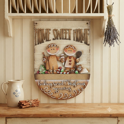 Fuoriporta banner intercambiabile  con Ginger Out of the Wood