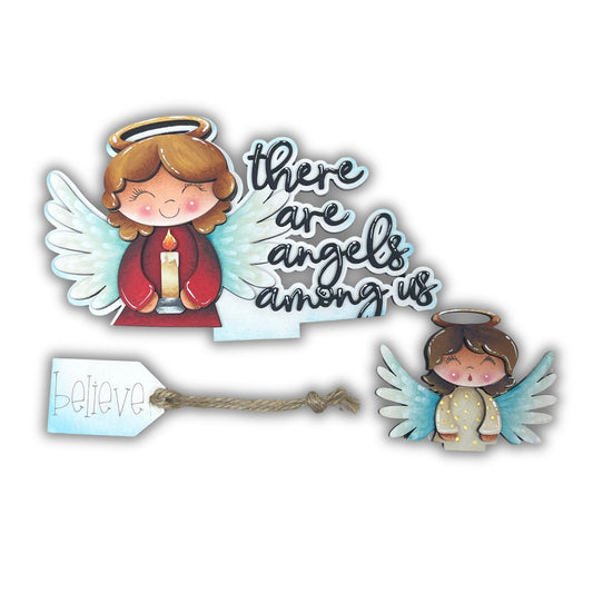 Pannello intercambiabile con Angelo Out of the Wood