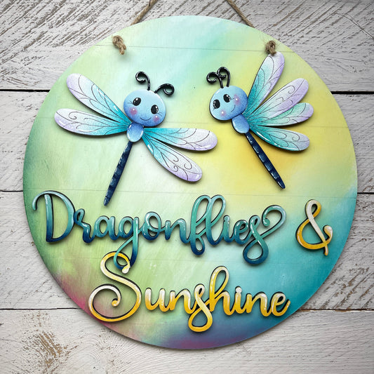 Fuoriporta libellule Out of the Wood