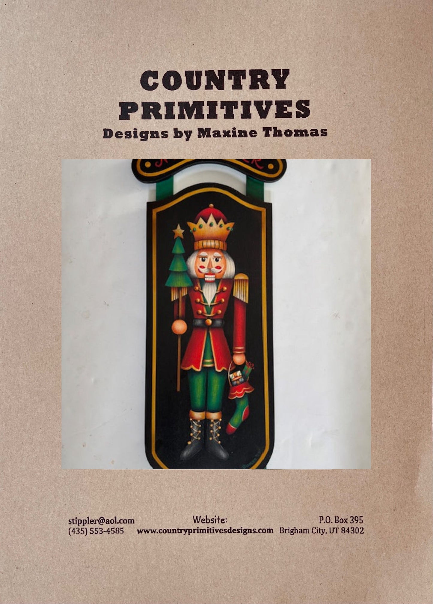 CARTAMODELLO  -pattern - “Nutcracker self ” by Maxine Thomas Out of the Wood