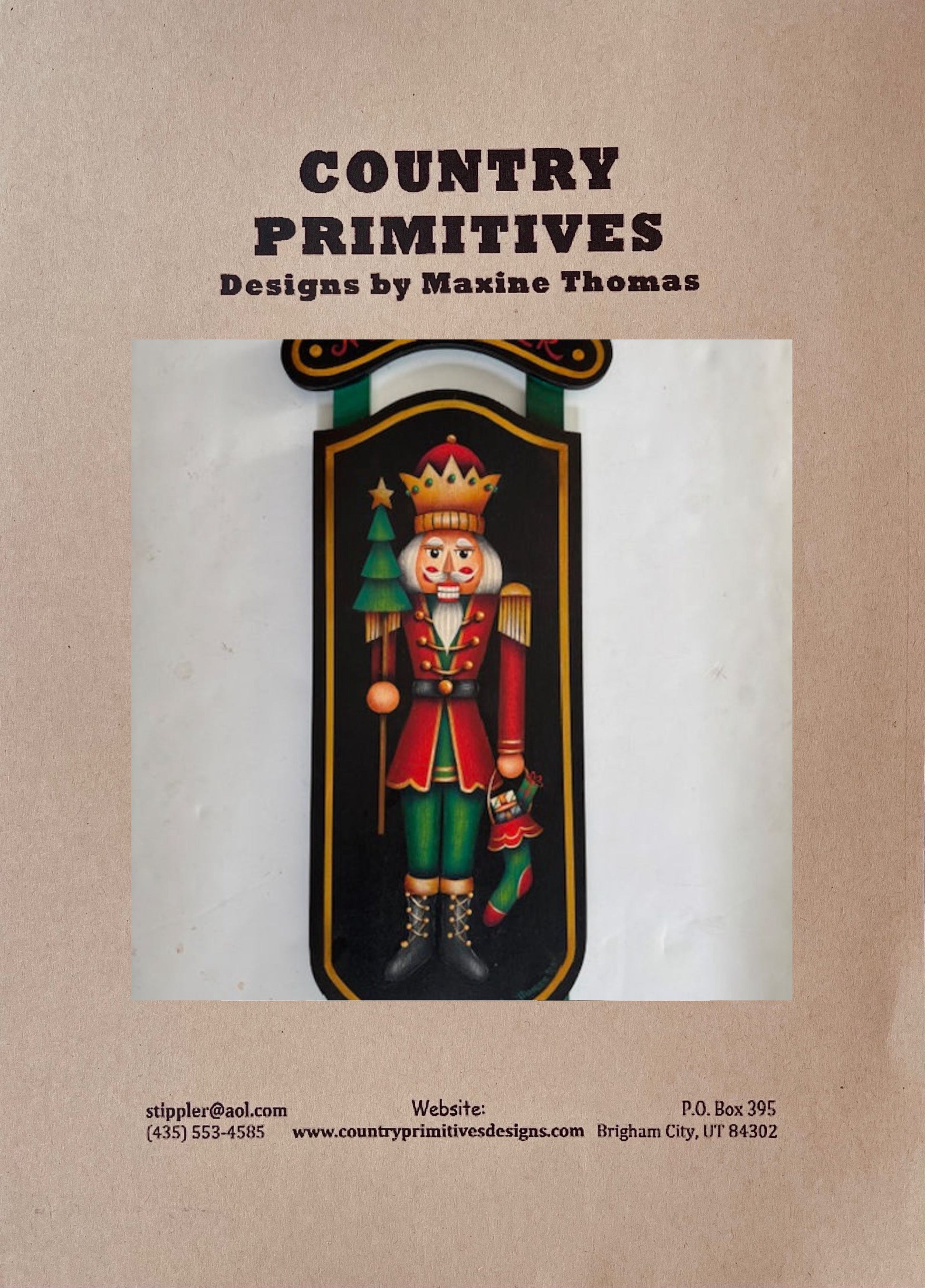 CARTAMODELLO  -pattern - “Nutcracker self ” by Maxine Thomas Out of the Wood