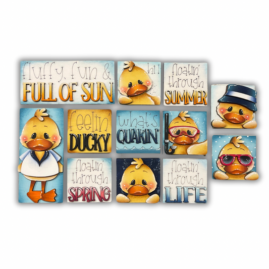 Set papere  inserti quadrati piccoli 6x6 Out of the Wood
