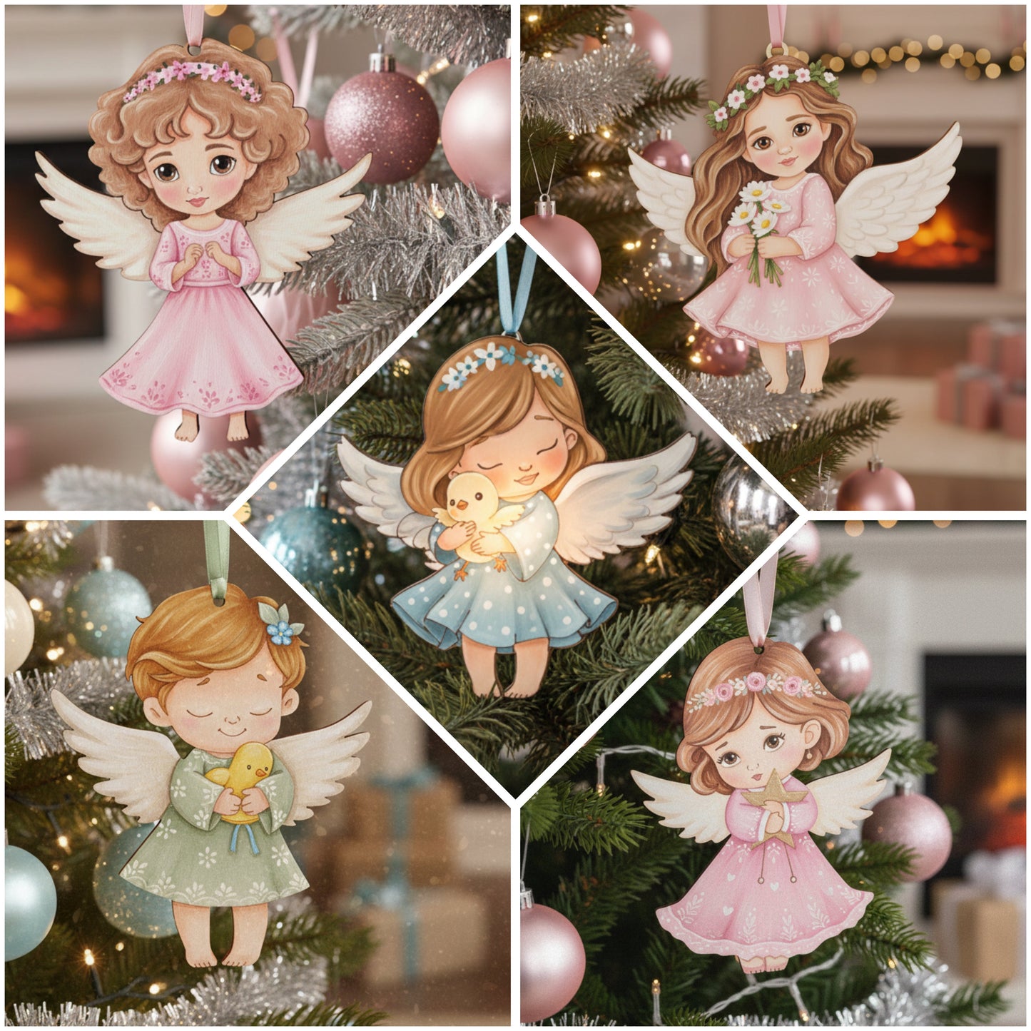 (Copia) Angeli di Natale Out of the Wood