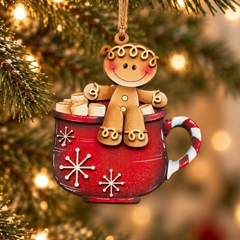 Tazze natalizie ornament Out of the Wood