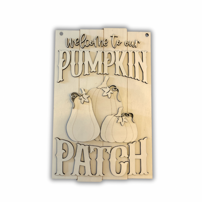 Targa welcome to our pumpkin patch Out of the Wood