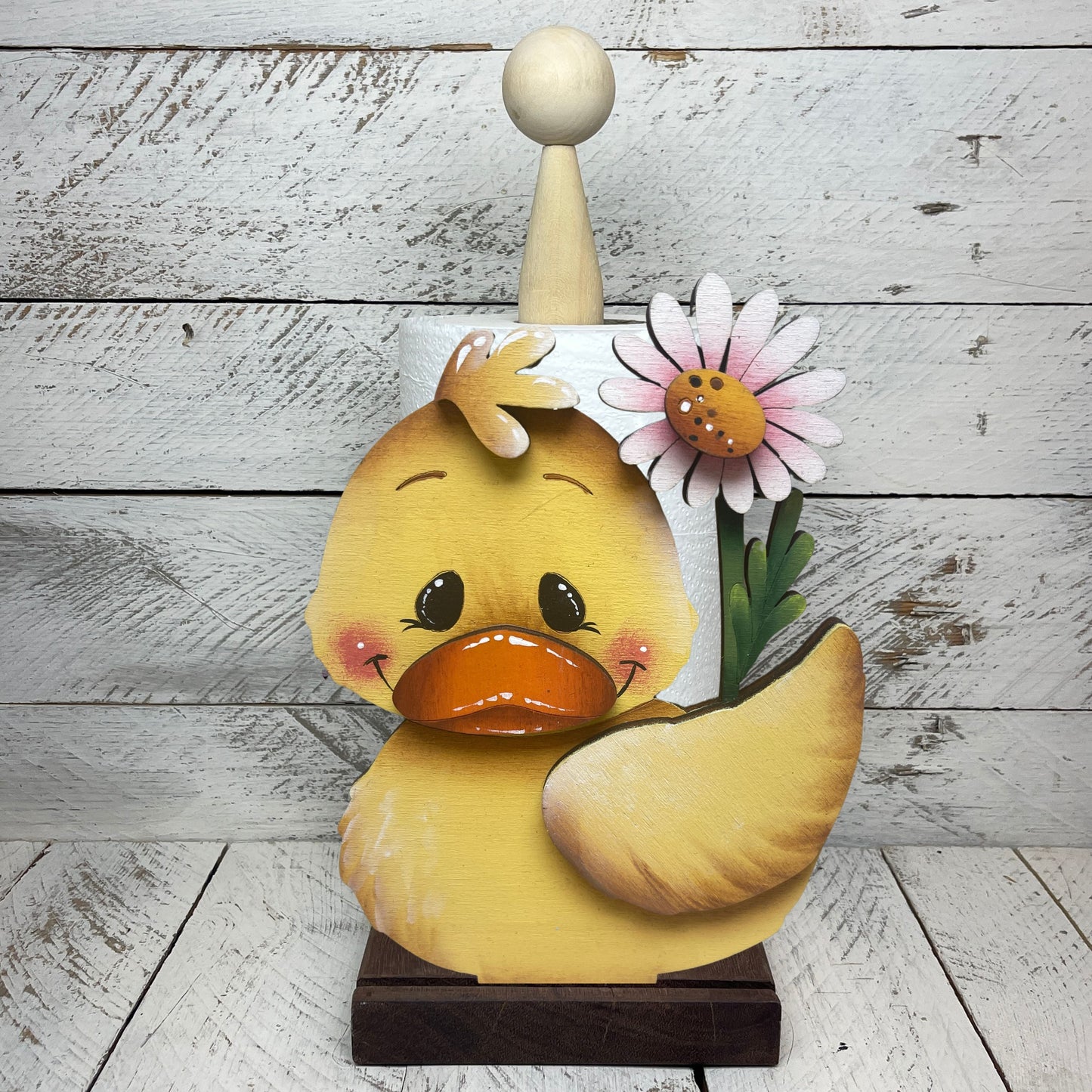 Sagoma per porta scottex papere primavera Out of the Wood