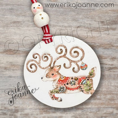 Nordica folk art ornament Out of the Wood
