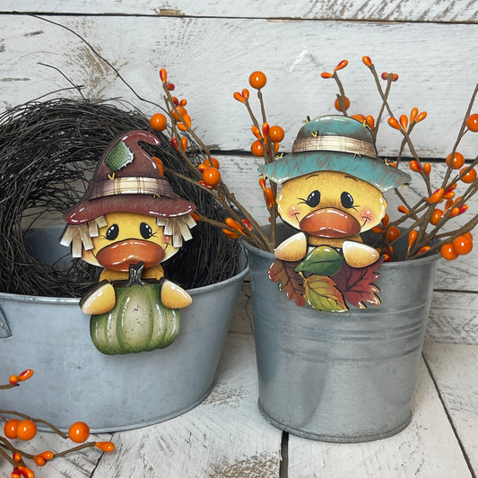Segnaposto papera autunno Out of the Wood