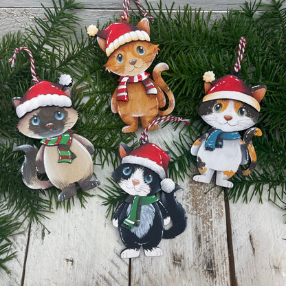 Gatti  Natale ornament Out of the Wood