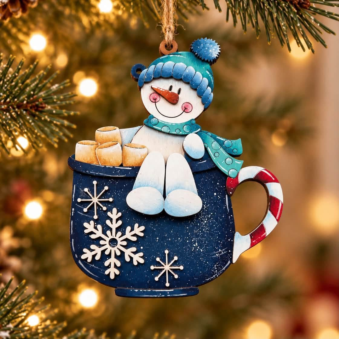 Tazze natalizie ornament Out of the Wood