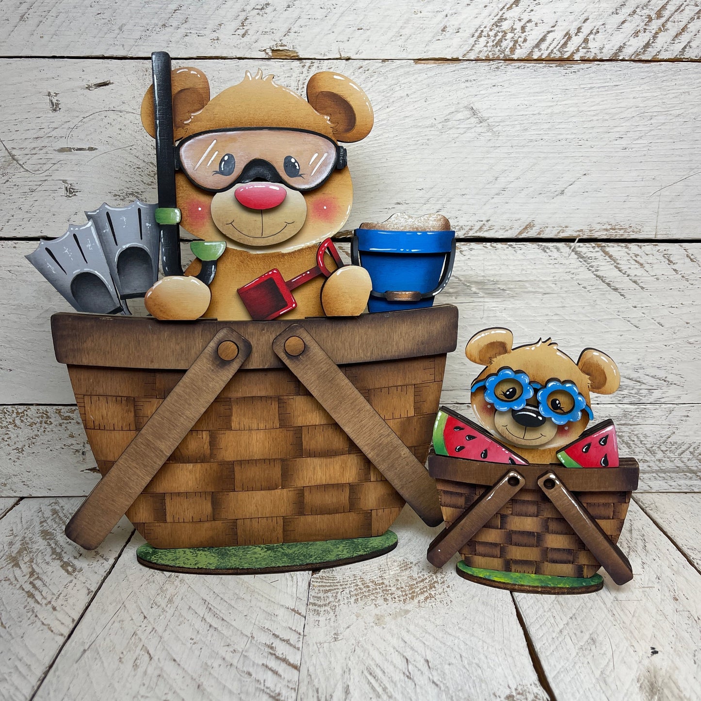Pannello intercambiabile con orso estate Out of the Wood