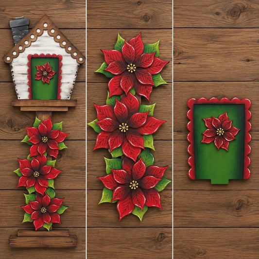 Stelle di Natale  per casetta uccellini intercambiabile Out of the Wood