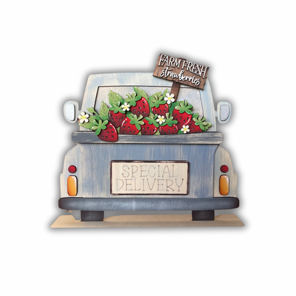 Cesto intercambiabile con fragole Out of the Wood