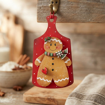 Gingerbread Breadbord Out of the Wood