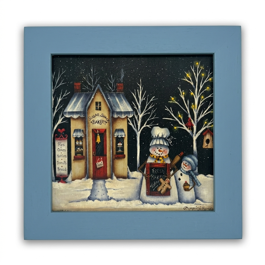 SAGOMA -pattern -“Sugar Shack” by Maxine Thomas Out of the Wood
