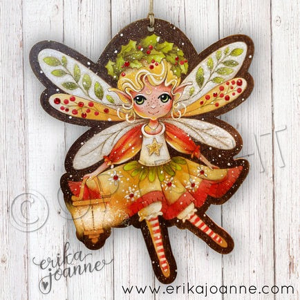 Woodland faerie ornament Out of the Wood