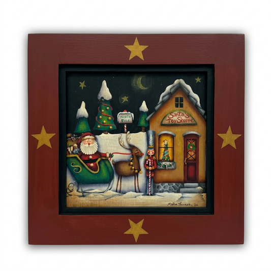 SAGOMA -pattern -“Sugar Shack” by Maxine Thomas Out of the Wood