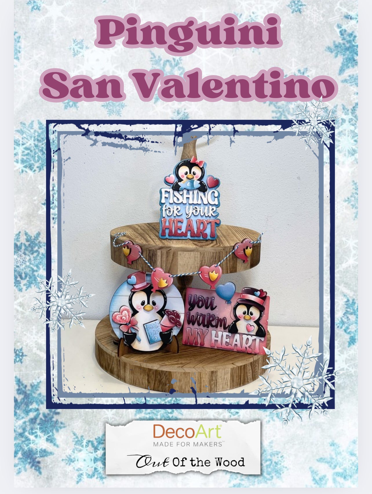 Set pinguini San Valentino Out of the Wood