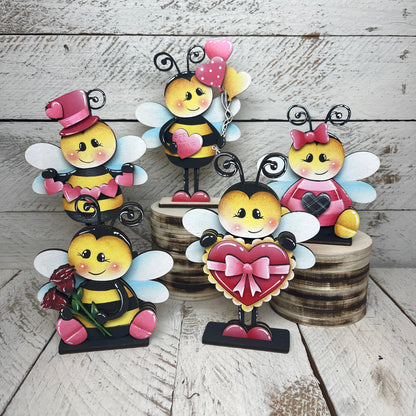 Api San Valentino con piedistallo Out of the Wood