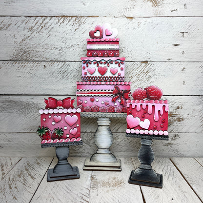 Torte san Valentino per alzatine intercambiabili Out of the Wood