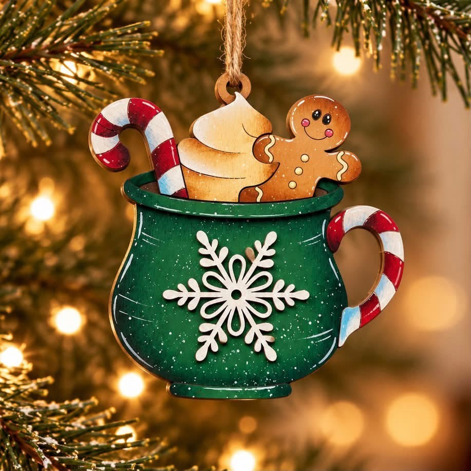 Tazze natalizie ornament Out of the Wood