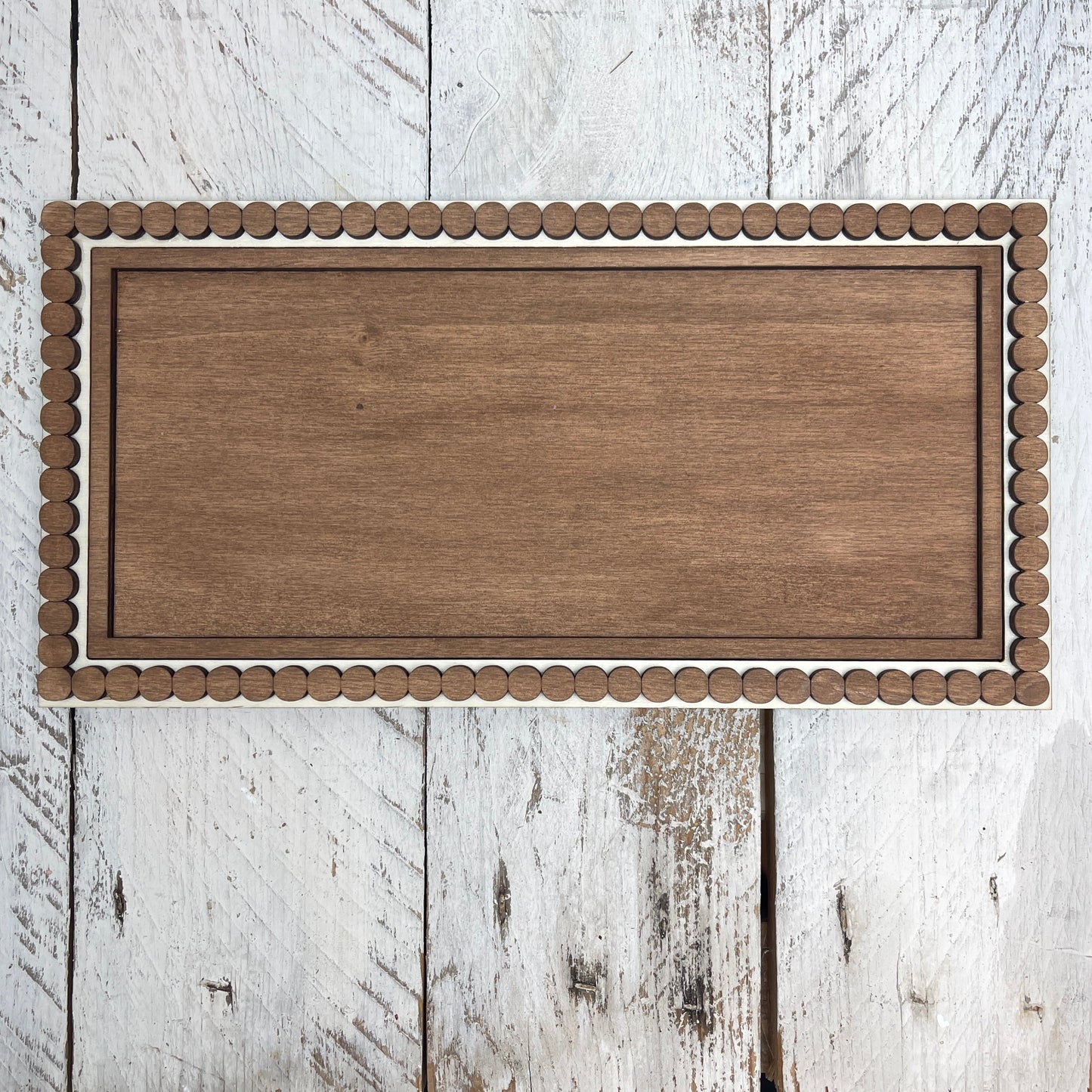 Cornici pallini inserti quadrati grandi 10x10 e 10x18 Out of the Wood