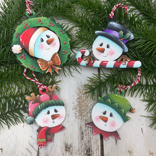 Ornament Snowman natalizi Out of the Wood