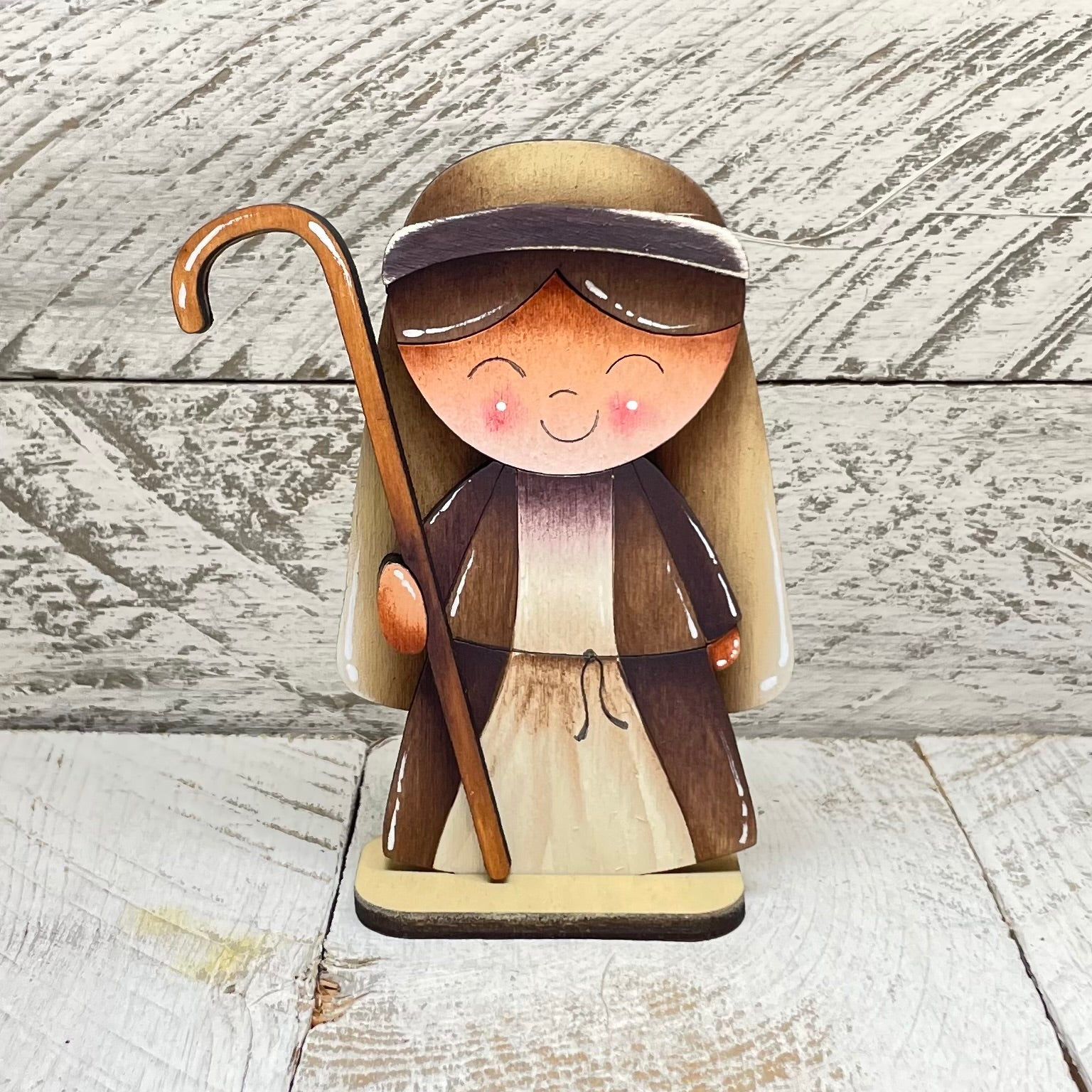 Natività con piedistallo Out of the Wood