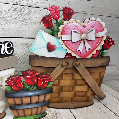 Pannello intercambiabile con rose San Valentino Out of the Wood