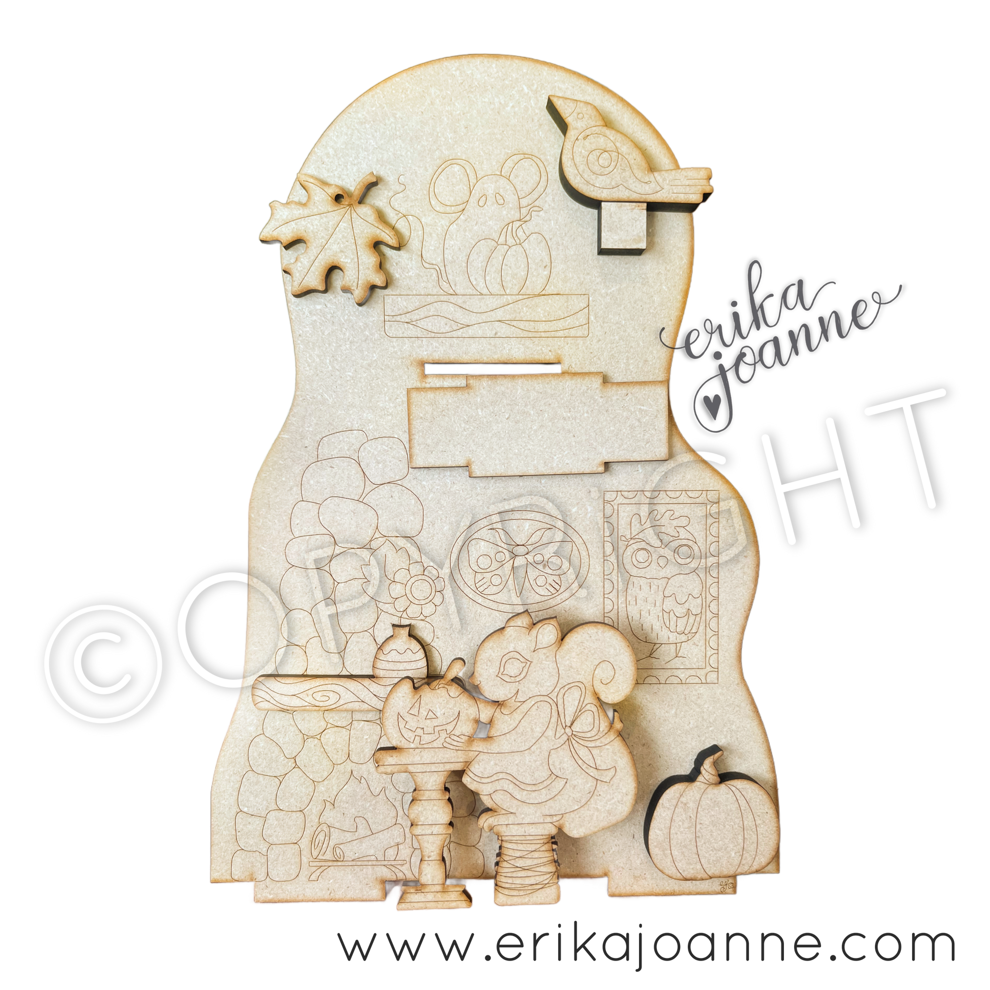 Treehouse fall panel Out of the Wood