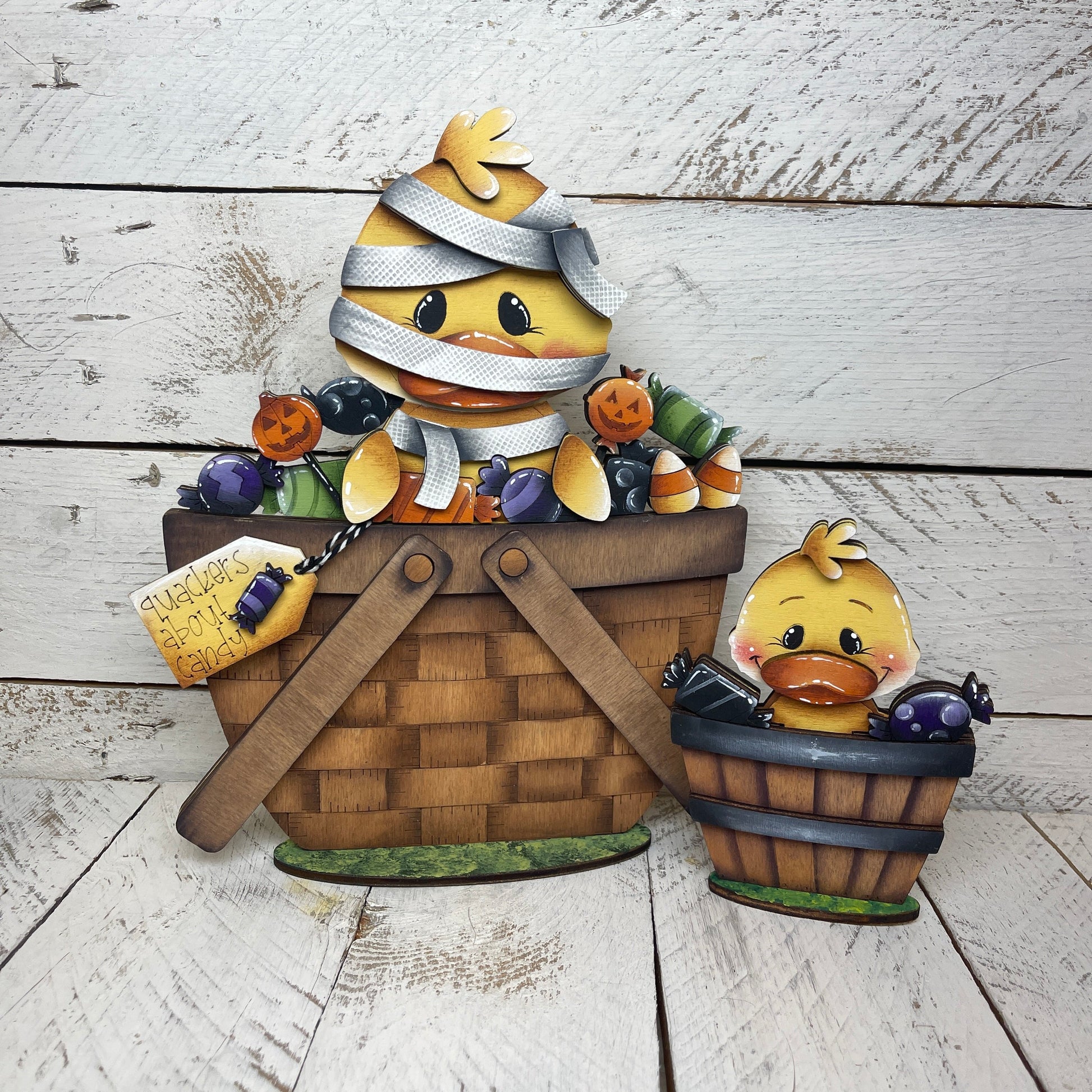 Pannello intercambiabile con papera Halloween Out of the Wood