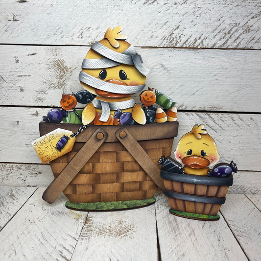 Pannello intercambiabile con papera Halloween Out of the Wood