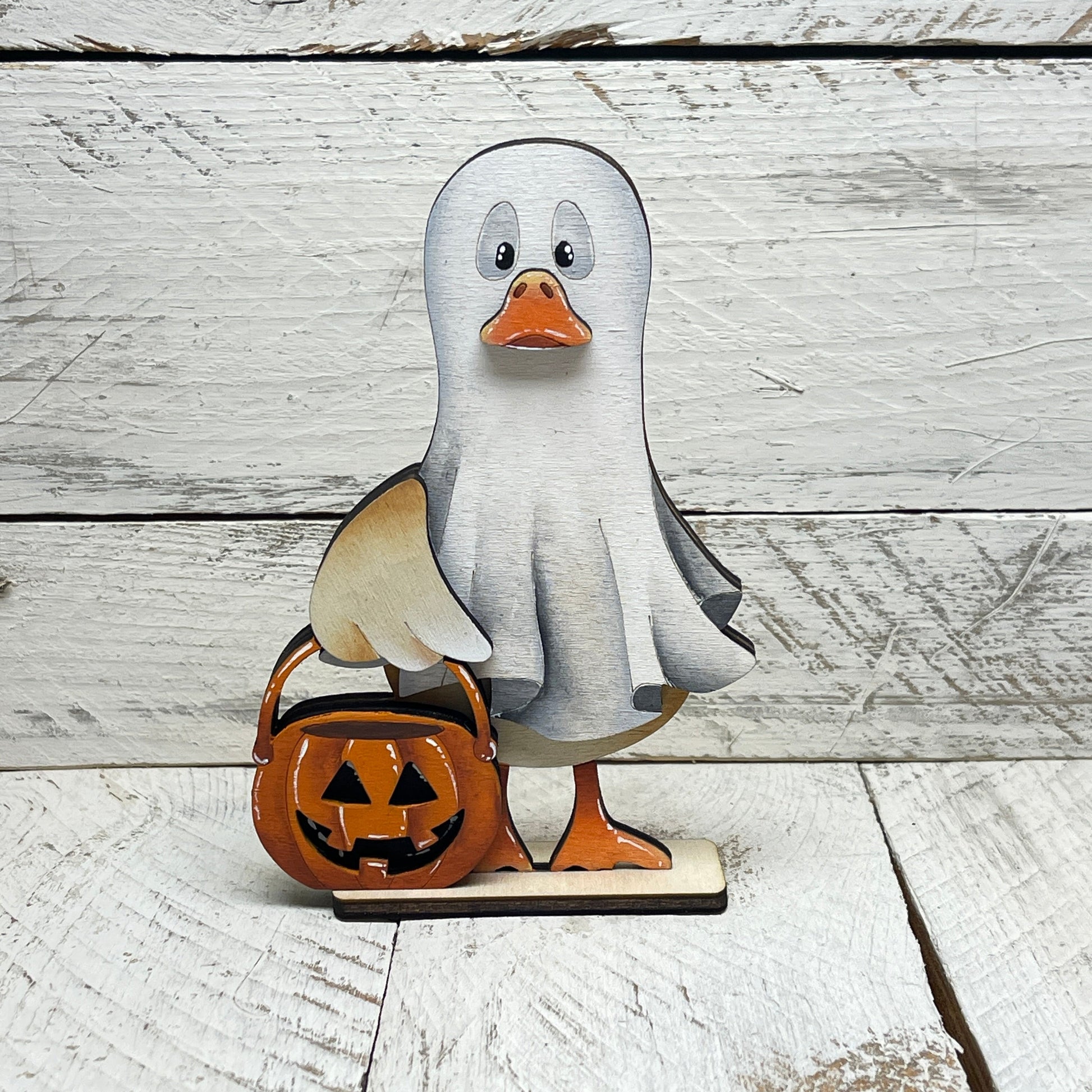 Oche Halloween   con piedistallo Out of the Wood