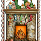 Fireplace Creative Christmas Collection Home club 2023 by  Jamie Mills Price Out of the Wood