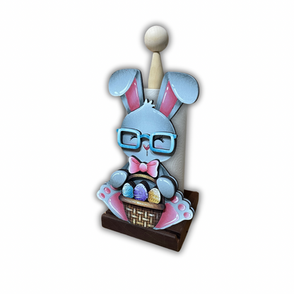 Easter Bunny Out of the Wood