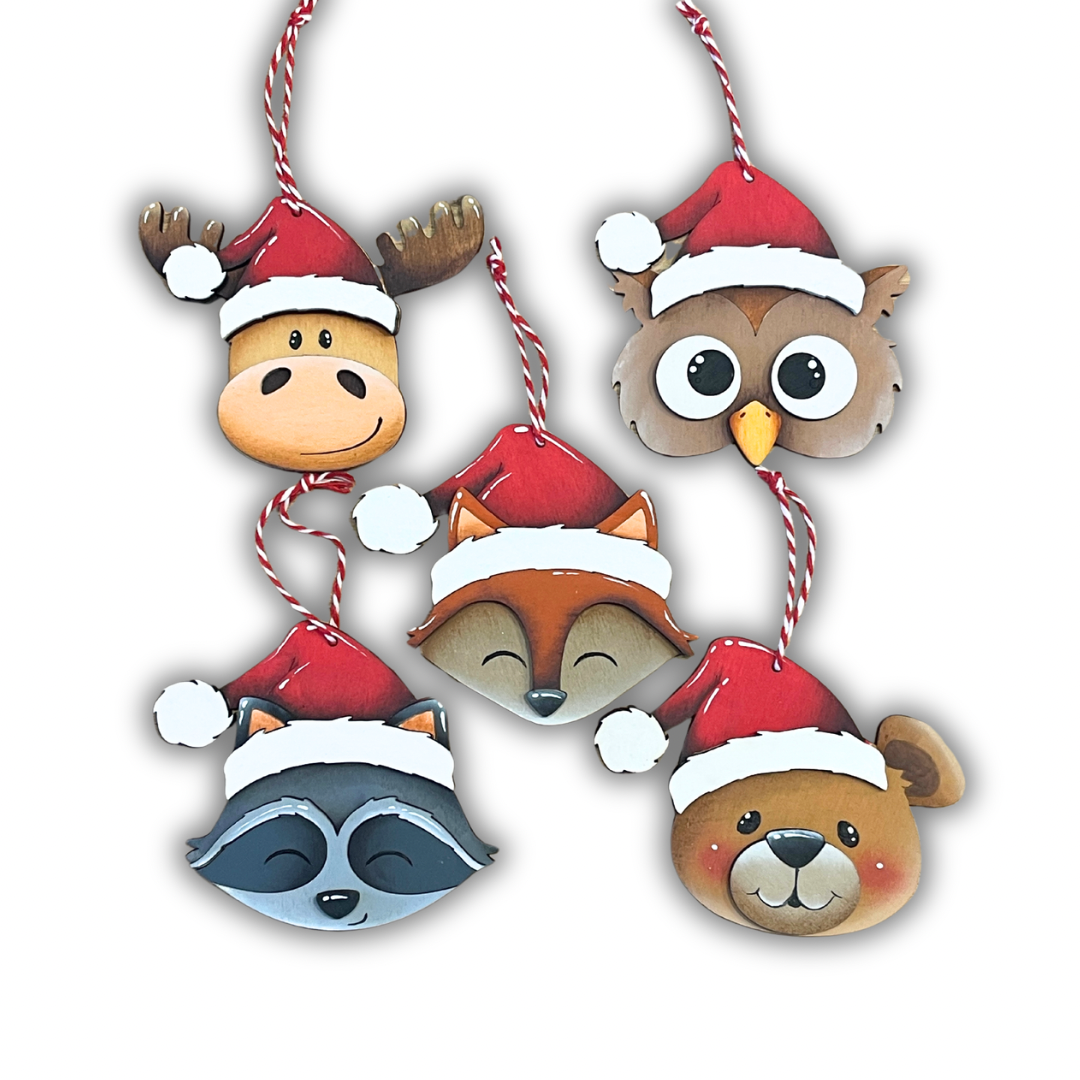 Christmas woodland animals Out of the Wood