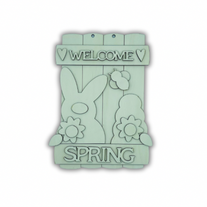Welcome Spring Out of the Wood