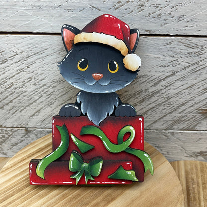 Sweet Christmas kitty Out of the Wood