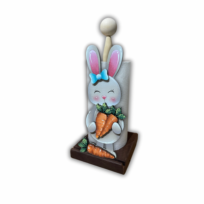 Easter Bunny Out of the Wood