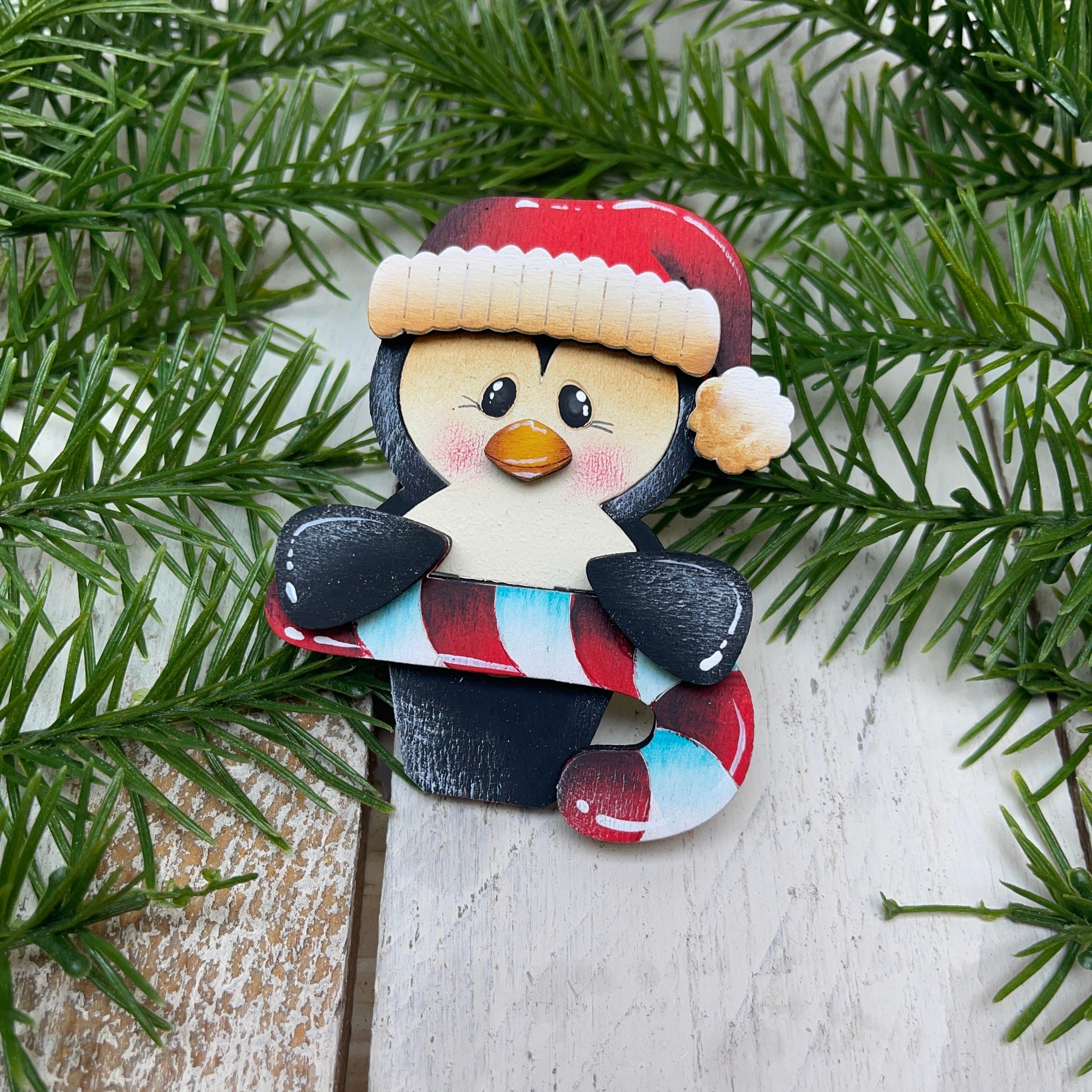 Segnaposto pinguino Out of the Wood