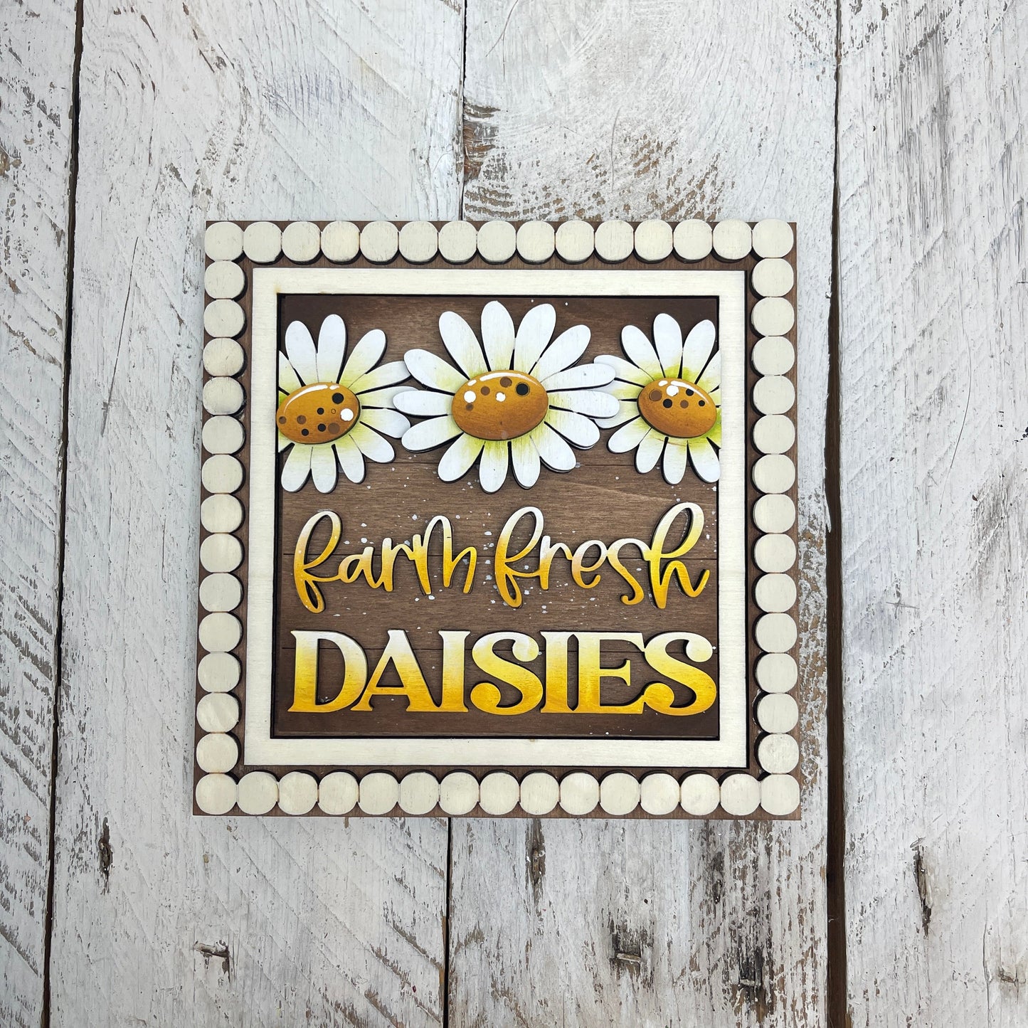 Cornici pallini inserti quadrati grandi 10x10 e 10x18 Out of the Wood