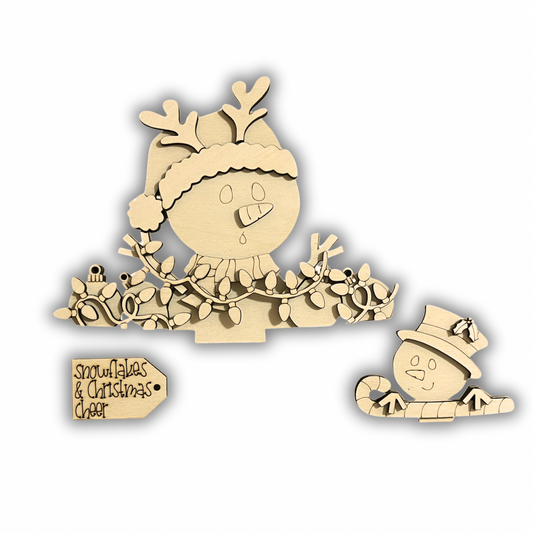 Pannello intercambiabile con snowman Out of the Wood